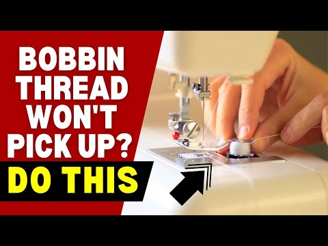 Sewing Machine Not Picking Up Bobbin Thread? FIX It in Minutes! 😱🧵
