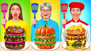 Me vs Grandma Cooking Challenge | Easy Secret Hacks and Gadgets by Super Hyper DO