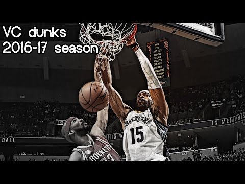 Vince Carter all Slam Dunks of the Season Part 1 (NBA RS 2016/2017) - Half-MAN, Half-AMAZING!
