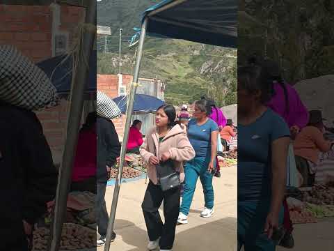 Full compras para la semana en la feria dominical de Churcampa Huancavelica....