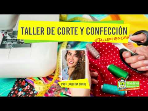 #TalleresEnCasa: Clase 1 de Corte y Confección 🧵✂️