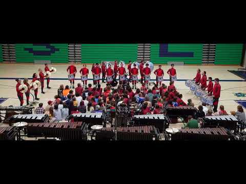 Blue Knights Percussion Ensemble - Battery warm-up - April 7, 2024