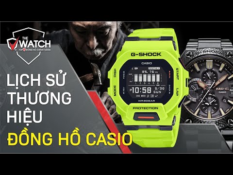 Lịch Sử Thương Hiệu Đồng Hồ Máy Tính Casio | Đồng Hồ The Watch