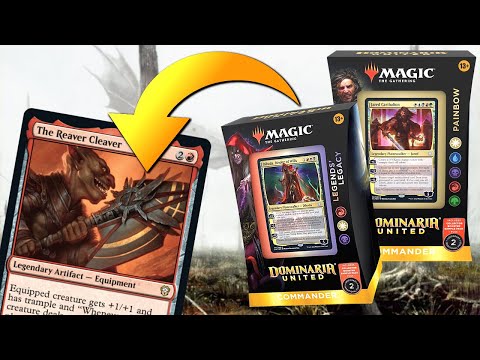 DON'T MISS these Precon Singles - Dominaria United Commander Pickups in Painbow and Legion's Legacy