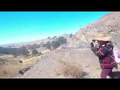 Camino  potosí tarija  villazon  totalmente  cortado  por los bloqueos  