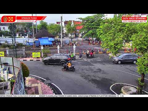 CCTV JOGJA LIVE 24 JAM - STASIUN TUGU
