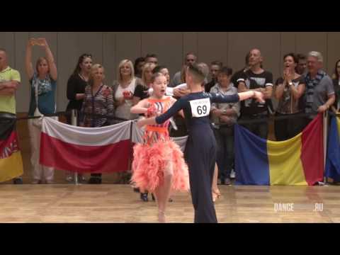 Danila Zhuravlev - Diana Khmelnitskaya, RUS, 1/4 Cha-Cha-Cha