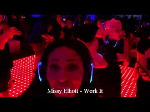 Silent Disco Experience Party Event DJ ABC LED Headphones
