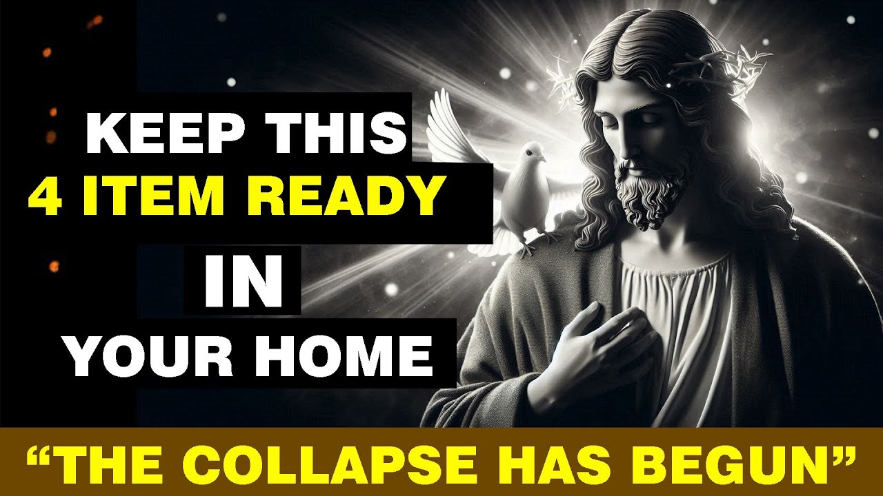 🛑God:- Keep These 4 Items Ready In Your Home The Collapse Has Begun! | God Message Today | DGM-1175