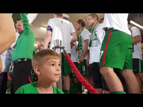 Fradi- Vasas MK Döntő kupaátadás