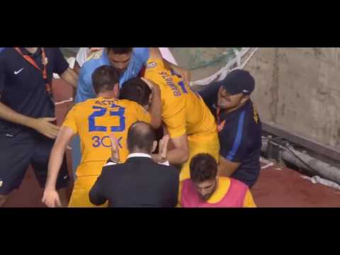 Gianniotas Goal vs Rosenborg - APOEL Nicosia 3-0 Rosenborg - Champions League 2016/2017