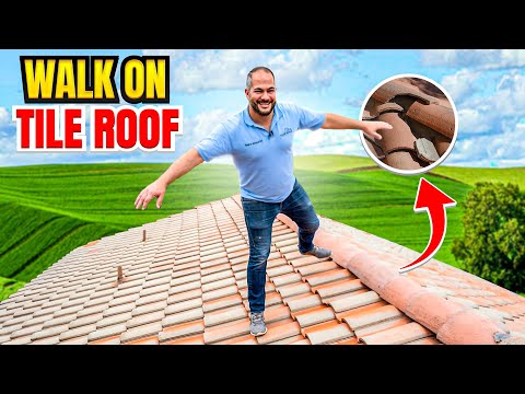 How to Walk on Tile Roofs SAFELY