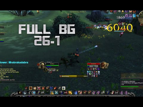 26-1 Full BG WotLK Solo PVP  - Rakzo