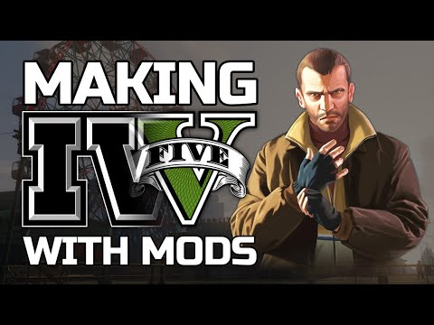 Making GTA 4 More Like GTA 5 (With Mods)
