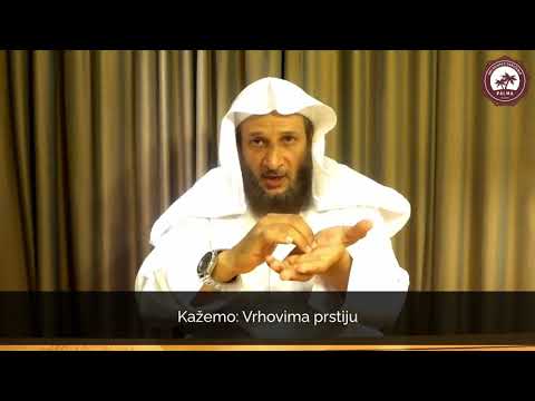 Savjeti bolesnicima i učačima rukje 5. dio (Pravilno korištenje naučenog ulja) - šejh Halid el-Hibši