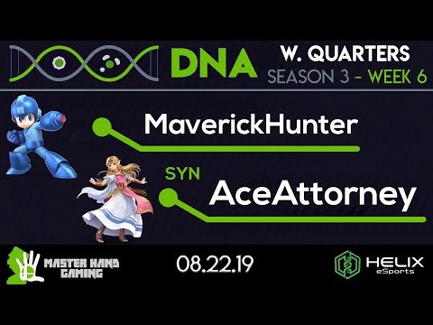 DNA S3:W6 - MaverickHunter (Mega Man) vs. SYN | AceAttorney (Zelda) - W Quarterfinals