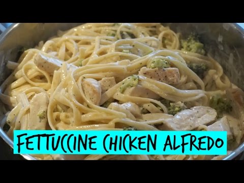 Easy Chicken Fettuccine Alfredo | HOW TO MAKE!