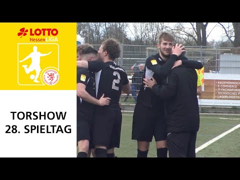 Torshow 28. Spieltag LOTTO Hessenliga 2022/2023