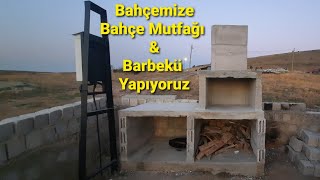 Bahçe Mutfağı Nasıl Yapılır ? Bahçeye Barbekü Nasıl Yapılır ? How to Make a Barb