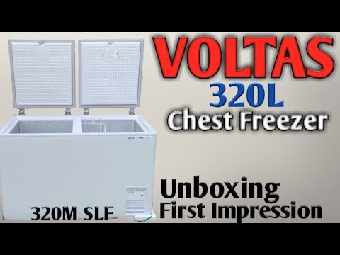 Voltas Commercial Chest Freezer 320L Unboxing