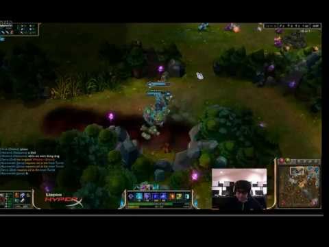 Dyrus - Top Lane - Zed vs Rengar (Fabulous Taric taken away from Dyrus, Janna! Danger!)