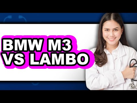 Bmw M3 Vs Lambo - Which Is Better?
