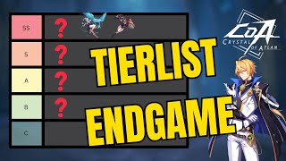 [CoA] THE ONLY ENDGAME TIER LIST YOU NEED - Crystal of Atlan