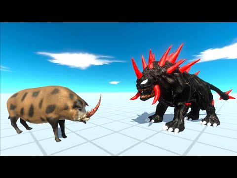 WILD BOAR vs EVERY UNIT  TOURNAMENT - Animal Revolt Battle Simulator ARBS