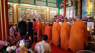 งานวันประสูติ วันเกิดเจ้าเเม่กวนอิม  เทียนฟ้ามูลนิธิ เยาวราช 💗28/3/2567