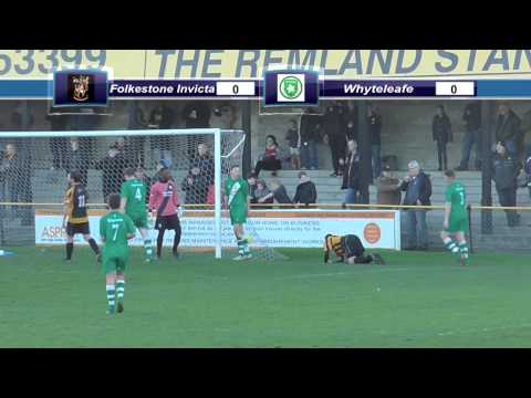 Folkestone Invicta vs Whyteleafe - Highlights - Home // 06/12/14