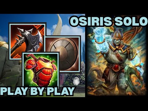 MY FAV GOD IS IN SMITE 2!!! - OSIRIS DEITY SOLO SMITE 2 GAMEPLAY