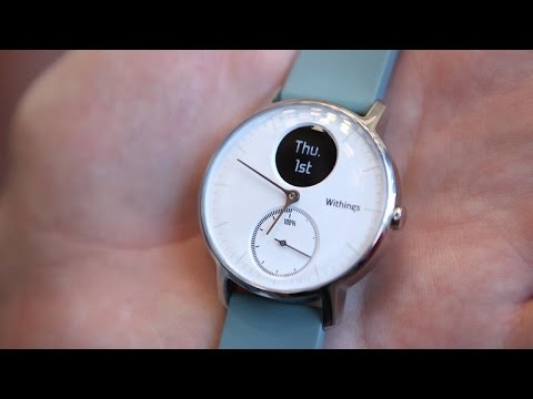 Withings Steel HR puts fitness tech in an analog watch