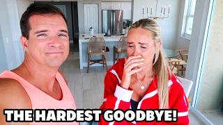 OUR HEARTS ARE BROKEN 💔 THIS WAS THE HARDEST GOODBYE SAYING GOODBYE TO FAMILY AND FLYING HOME