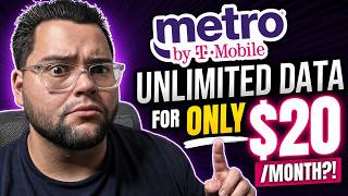 Metro by T-Mobile Unlimited Data for ONLY $20/Month?!