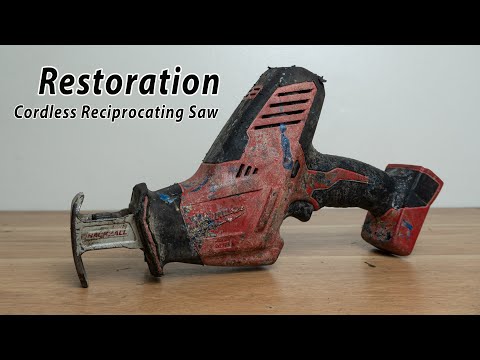 Restoration Of Cordless Hackzall Reciprocating Saw Milwaukee 2625-20 M18