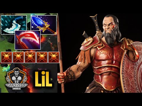 A-Mode -LIL MARS Mid Permanent FIGHT Dota 2 Pro Gameplay 7.24