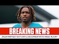 Dolphins star Jalen Ramsey undergoes full meniscus repair, out until December | CBS Sports