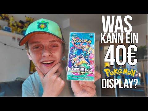 Ich ÖFFNE ein 40€ KOREAN Pokémon DISPLAY und...
