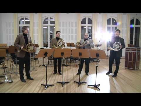 Deutsches Horn Ensemble - Friedrich Constantin Homilius - Quartett in B-dur, Op. 38