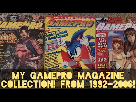 My GAMEPRO MAGAZINE COLLECTION 1992-2006! (OVER 100 MAGS)