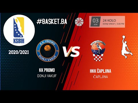 KK Promo vs HKK Čapljina - KSBIH - 2020/2021