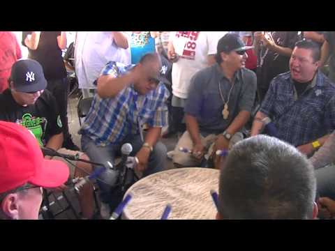 Northern Cree - Sat Evening Grand Entry at Thief RIver Falls Pow Wow