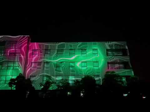 The 2021 Arts Week Opening Light Show