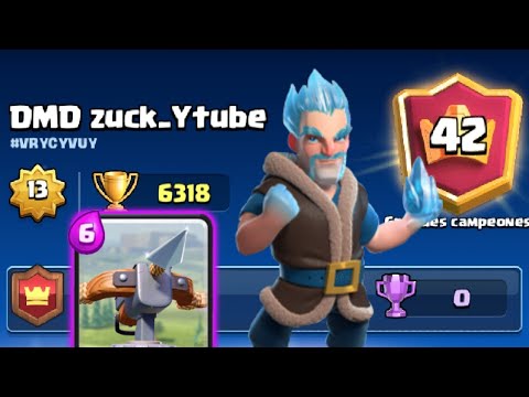 +6300 Top50🌍 with ice-bow🔥 - Clash Royale