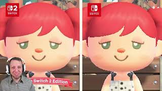 We REACT to Animal Crossing Switch 2 Edition + Free Update! (LEGO, Zelda, Online & More!)