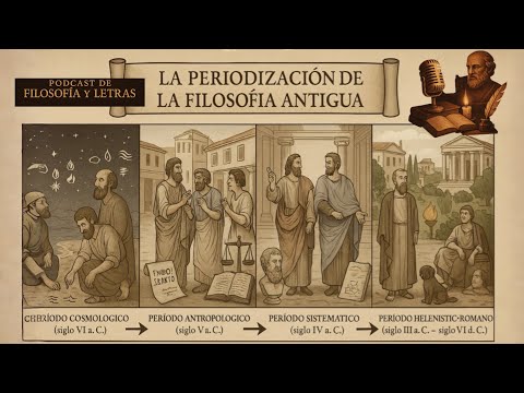 Historia de la Filosofía Antigua 3 - Periodización de la Filosofía Griega