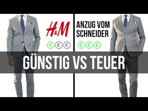 Is a tailor-made suit worth it? H&M SUIT vs. tailor-made suit ● Suit tips for men