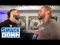Edge Approaches Roman Reigns To Discuss WrestleMania Showdown SmackDown March 26 2021