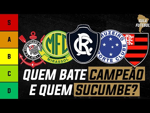 PREVENDO O BRASILEIRÃO DE 2026! I TIERLIST