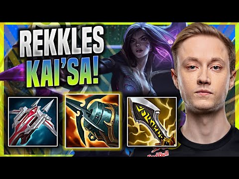 REKKLES IS A BEAST WITH KAI'SA KRAKEN SLAYER! - G2 Rekkles Plays Kai'sa ADC vs Tristana! | Season 11